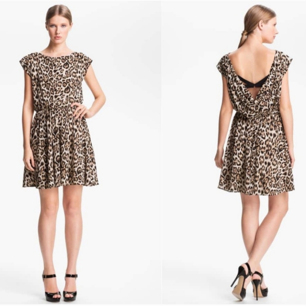 Alice + Olivia animal print dress